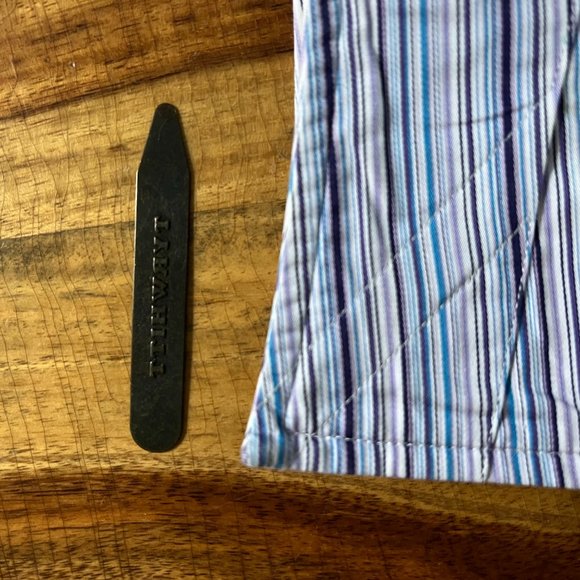 Multi Striped 100% Cotton Dress Shirt [Charles Tyrwhitt] - Picture 4 of 6